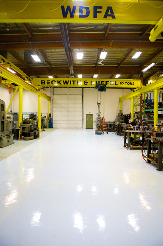 2013 — Addition of overhead cranes